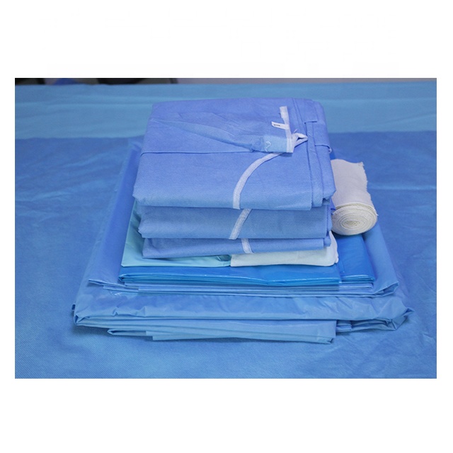 Wholesale Price Disposable non-woven material Laparotomy surgical pack