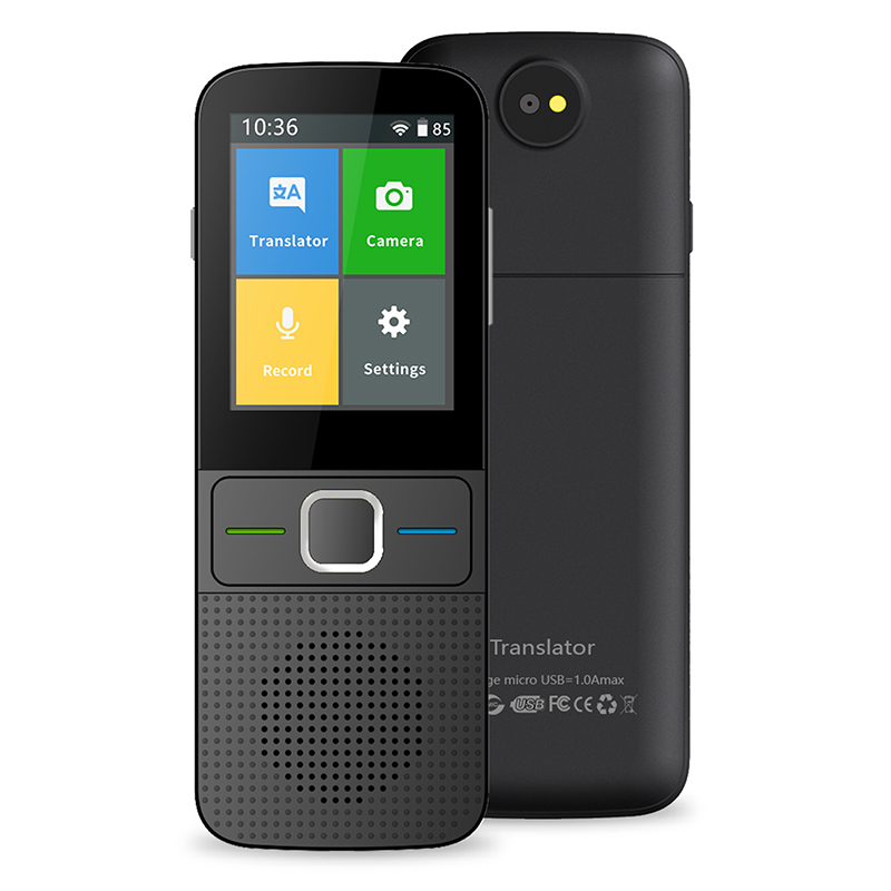 New Version 2.4 Inch Screen Portable Voice Translator T10 Support 137 Language Smart Translator Divice