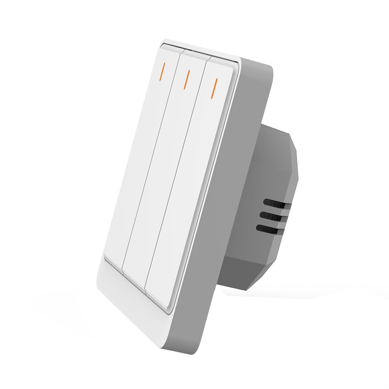 EU Standard Smart Home 1 2 3 Gang Whole House zigbee Light Control Smart Home Wifi Wall Switch