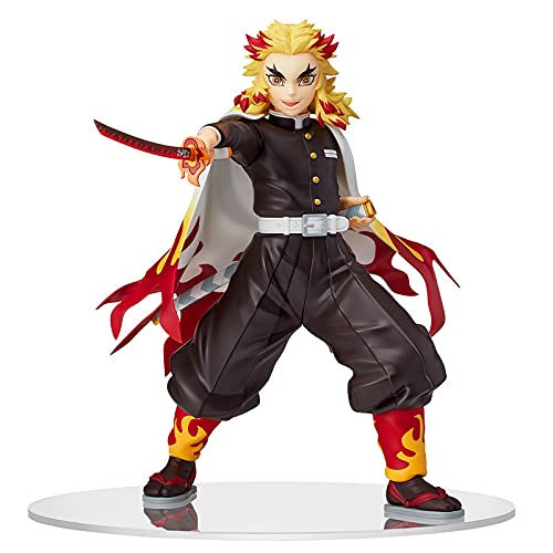 Hot Sale Japanese Anime Demon Slayer Kimetsu No Yaiba Rengoku Kyoujurou PVC Action Figure Model Toy
