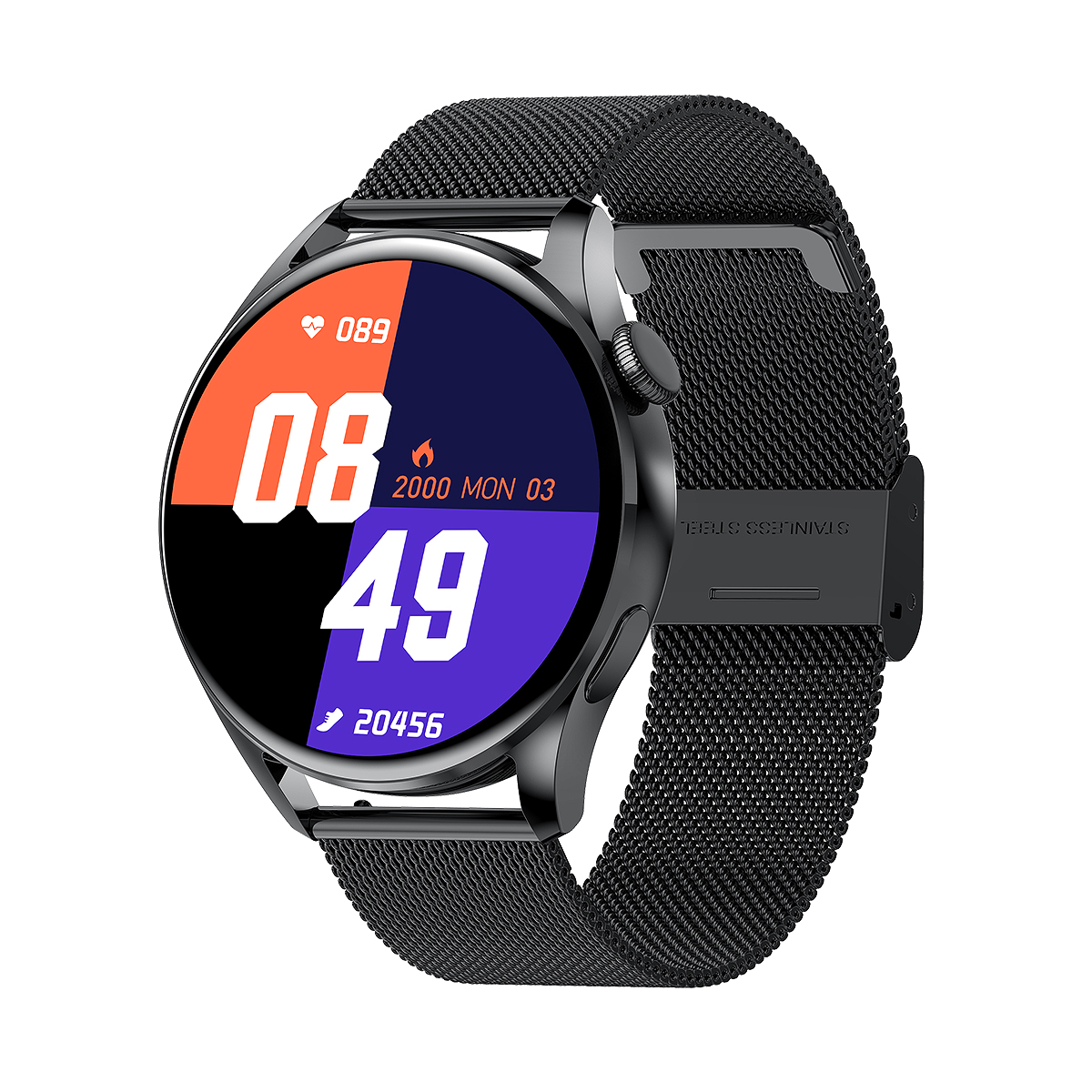 Новейший дизайн Смарт-часы 1,32 дюймов 360*360 HD экран BT Call Wear 3 Pro Reloj Настройка Смарт-часы