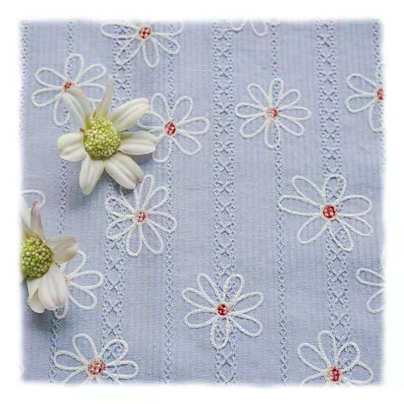 Japanese and Korean dress blouse fabric 100% cotton foam printed fabric