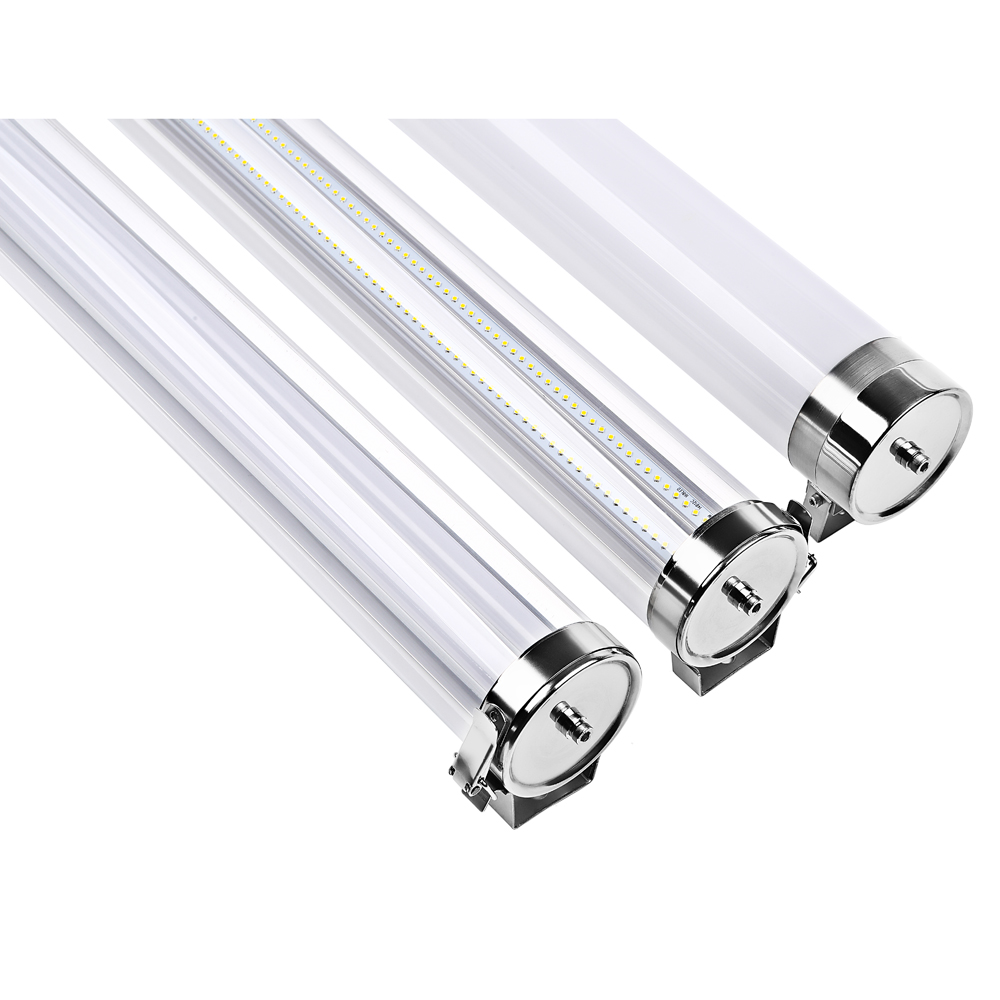 Non-dimmable 1-10V DALI Dimmable Linkable Non-linkable Triproof Led Tubulaire Light for Airport