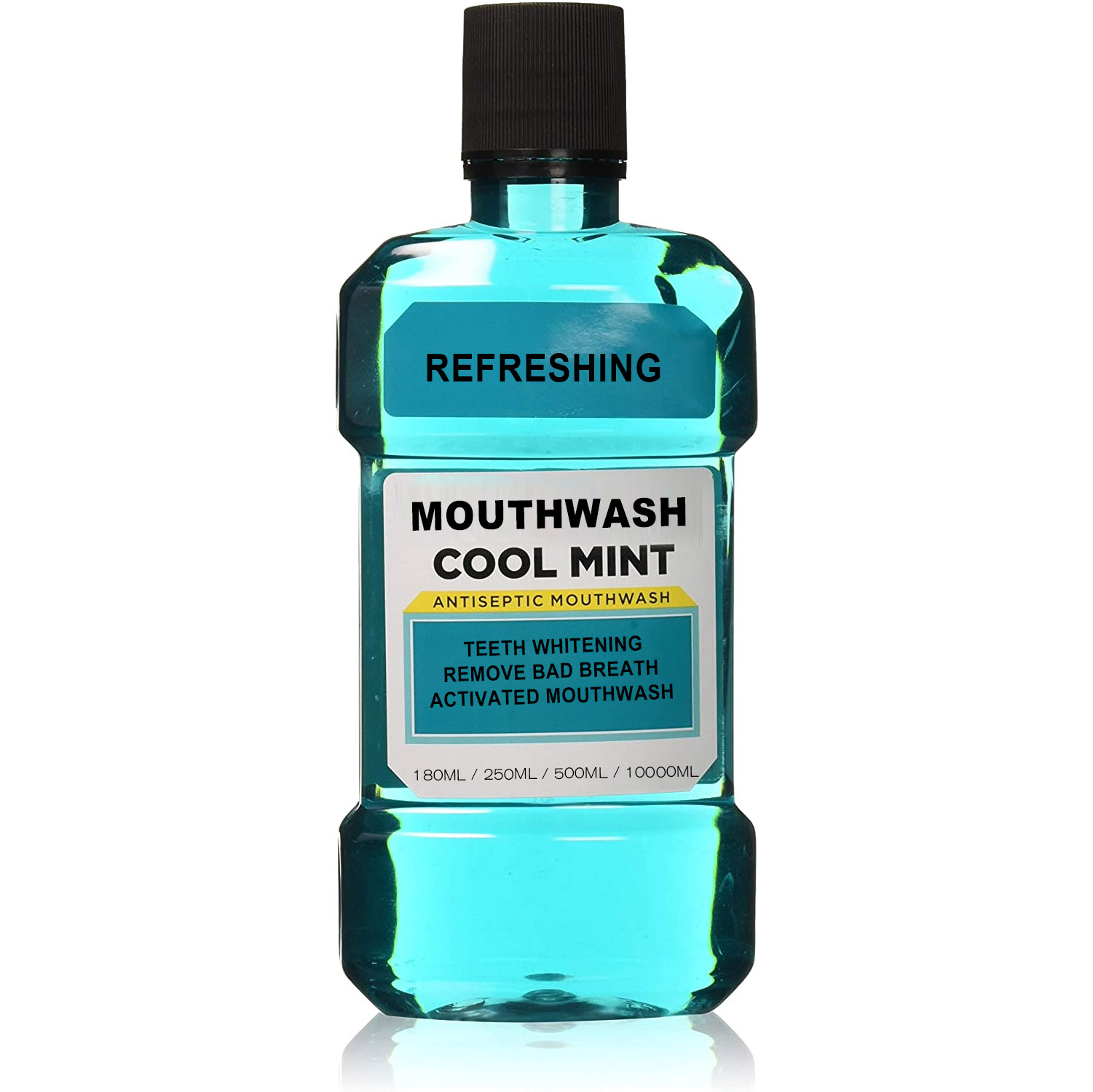 OEM / ODM Private label customized Mouthwash healthy bright white clear fresh deep clean reduce tartar gum care