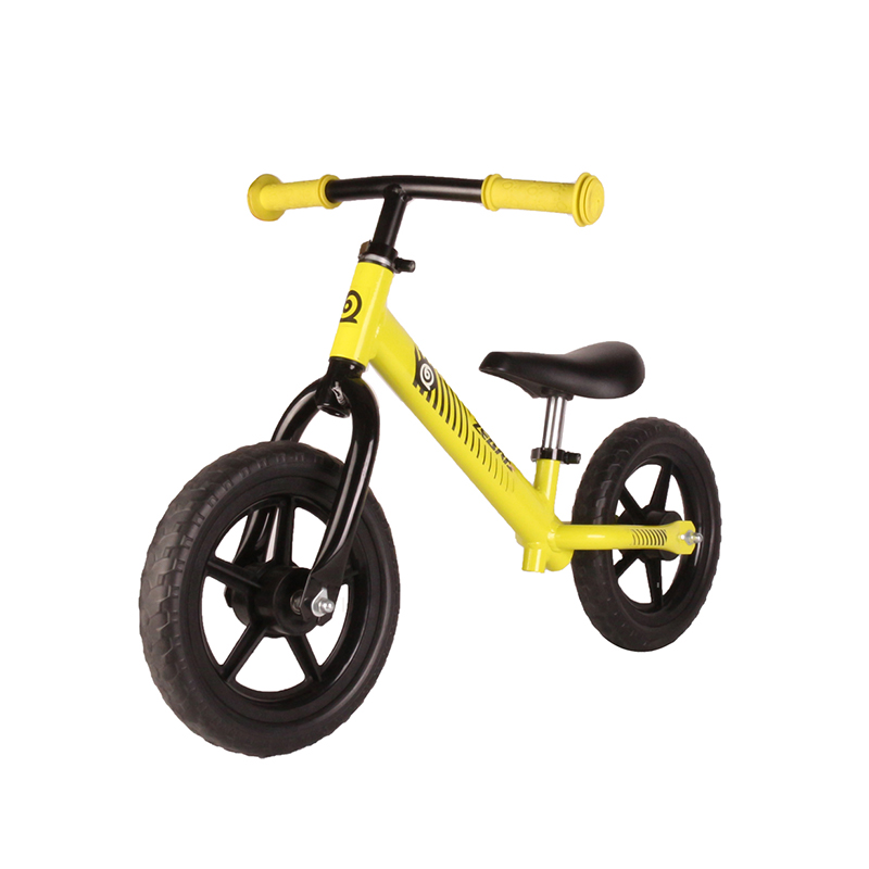 Hot sale yellow steel balance bike for children