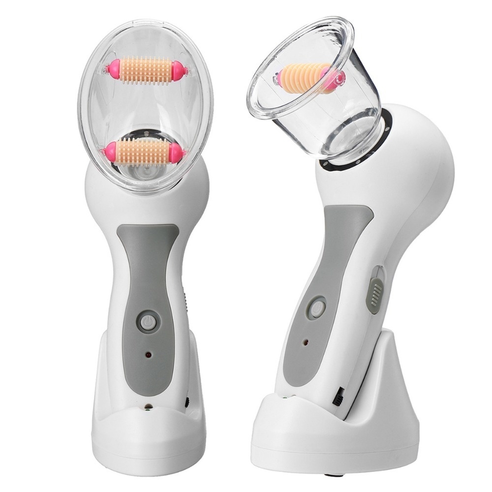 Electric Breast Vacuum Anti-Cellulite Aging Massager Liposuction Device Deep Therapy Treatment Kit
