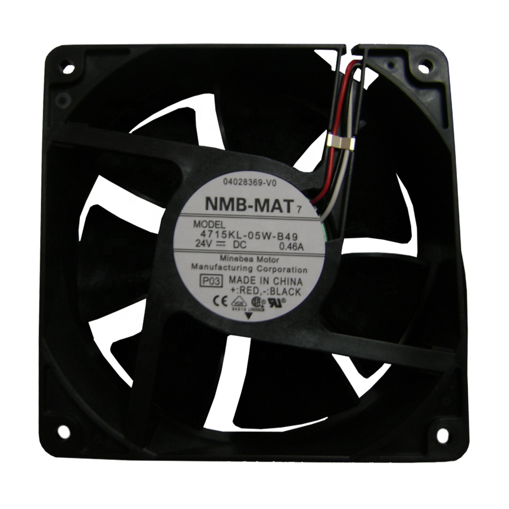 4715KL-05W-B49 24V 0.46A часовой механизм: японский НМБ 120*120*38 мм осевой вентилятор