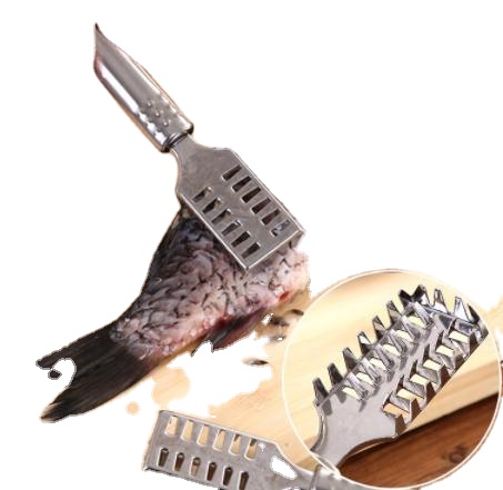 Scaler Scraper Fish Skin Remover Tools Stainless Steel Fast Cleaning Fish Scale Peeler Seafood Crackers Picks Fish