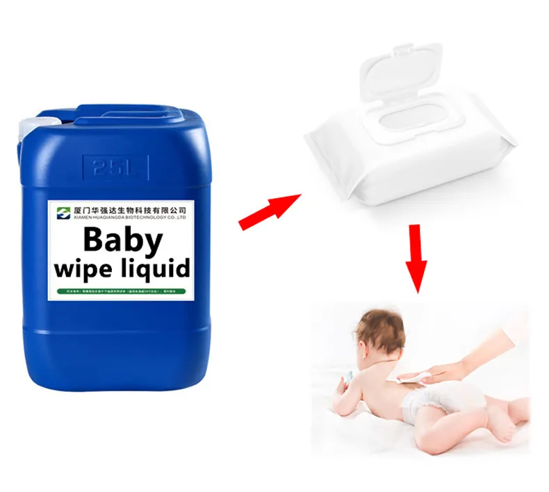 Baby Wet Wipes Liquid Chemical Additive For Wipes Wet Tissue Material Solution Liquide Pour Lingette Humide