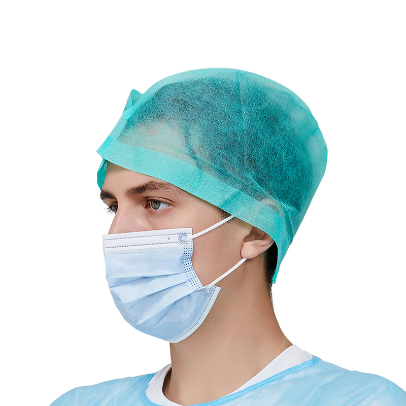 Factory Supply Disposable Medical Hair Surgical Doctor Caps