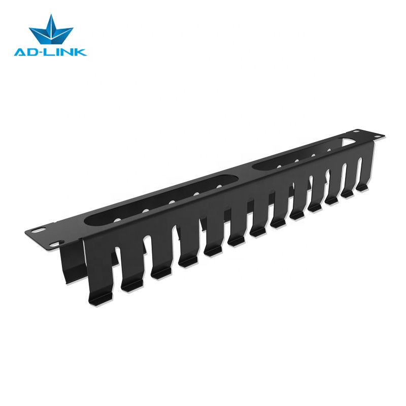 Высококачественная патч-панель 1u Stp/utp 24 порта Cat5e / Cat6 управление кабелем Ethernet