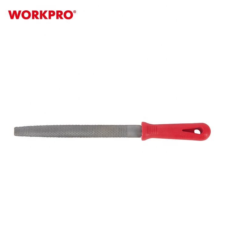 Стальная полукруглая Шлифовальная Пилка WORKPRO с пластиковой ручкой для деревянных резаков, ручные инструменты для шлифовки, топора, Шлифовальная Пилка, Шлифовальная Пилка Для гладкой резки