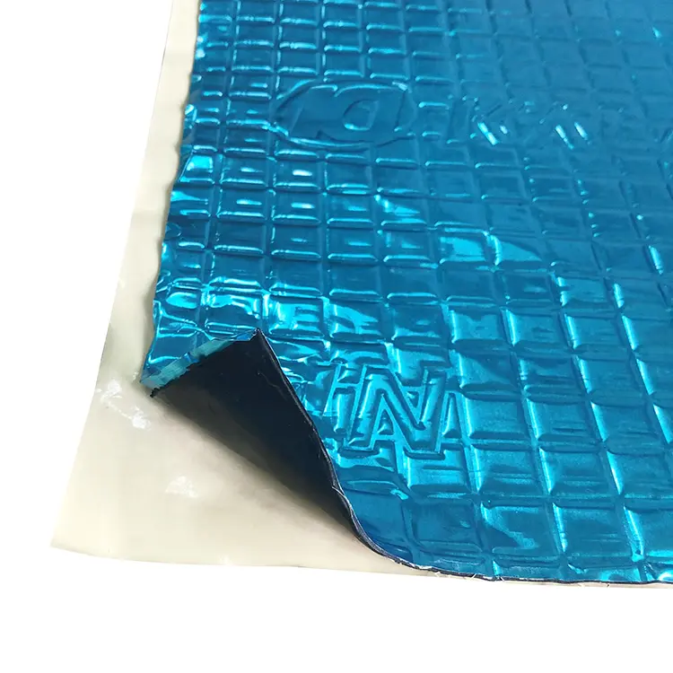 Sell aluminum foil butyl rubber factory price car sound insulation pad