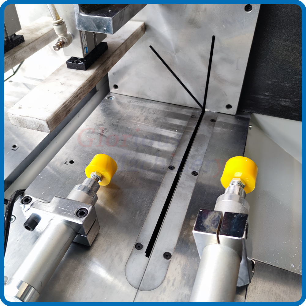 Pvc And Aluminum Double Head Cutting Saw