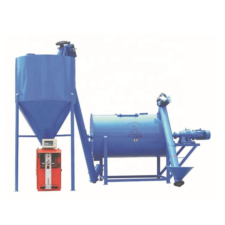 Industrial 5T tile adhesive Dry Mortar Mixer manufacturing plant dry mortar mixing machine