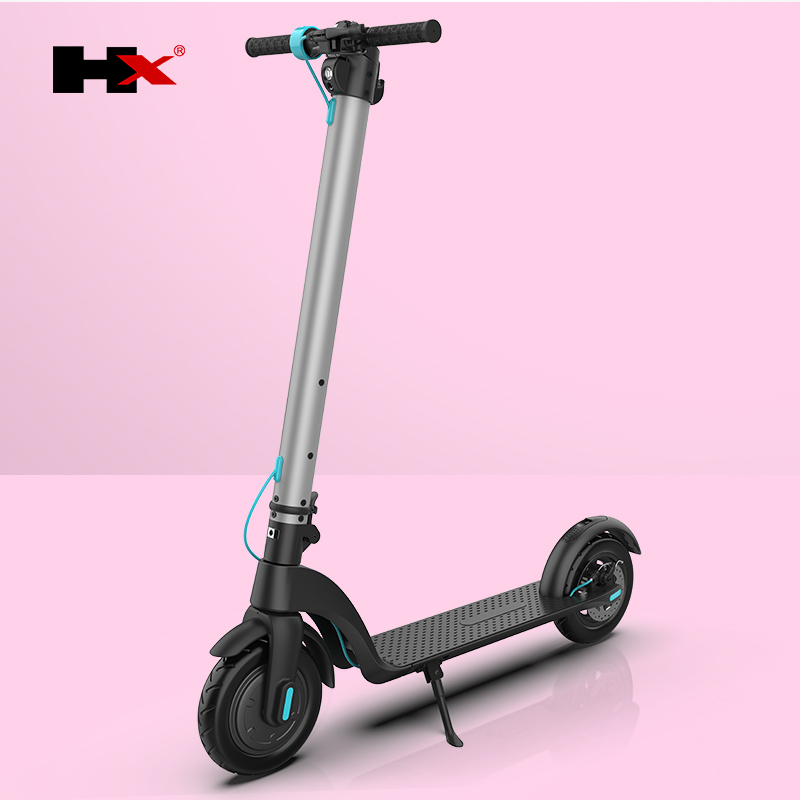 Лидер продаж, скутер Hx X7, 350 Вт, двигатель 25 км/ч, максимальный диапазон, складной электрический скутер