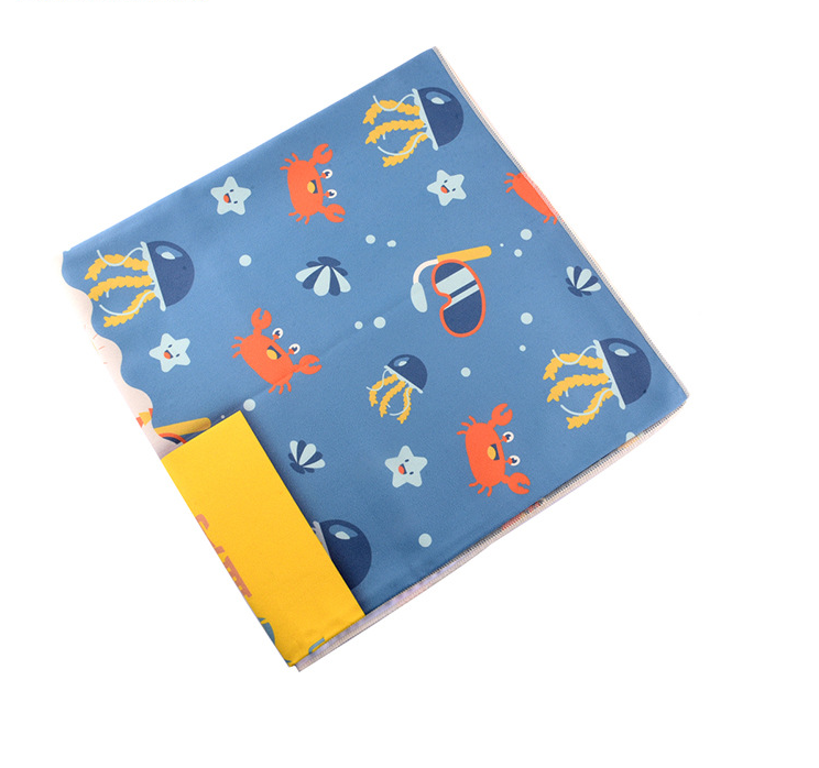 XIAOAO A Large Fresh Stock Hot Selling Dry Quickly Microfiber 100% polyester Beach Towel