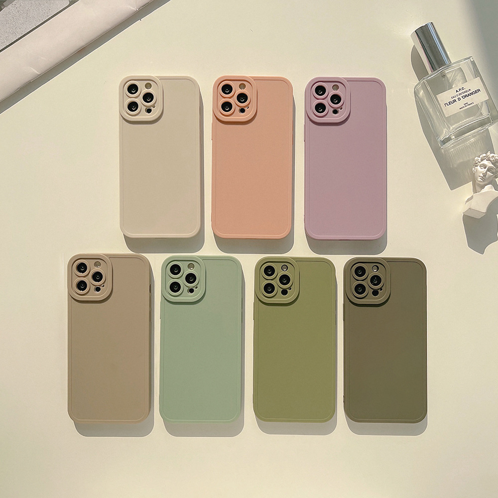 Новые цвета матовый чехол для мобильного телефона для iPhone 14 плюс размер 11 12 13 Pro Max XR XS MAX 8 7 плюс мобильный телефон аксессуары мобильного телефона из мягкого ТПУ с фактурой под песок