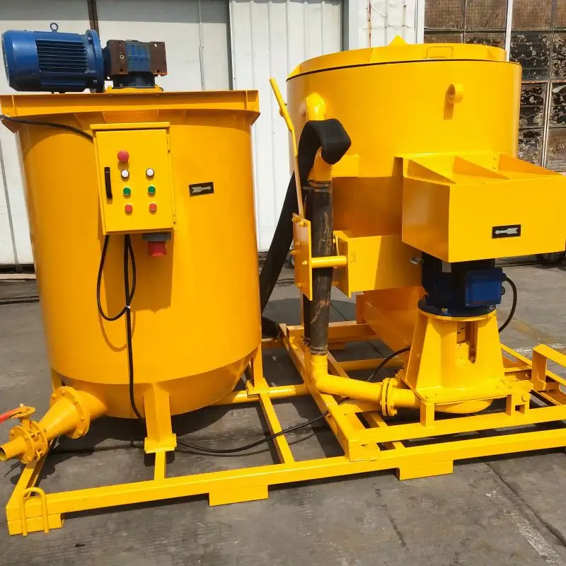 China Concrete Mixer Whirlpool 200 400 800 L Cement Grout Pump Mixer