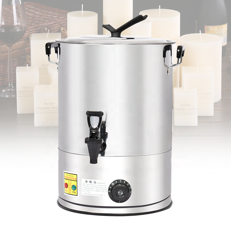 Automatic electric Candle meltting making machine Commercial Soy Wax Melter pot for wholesale price