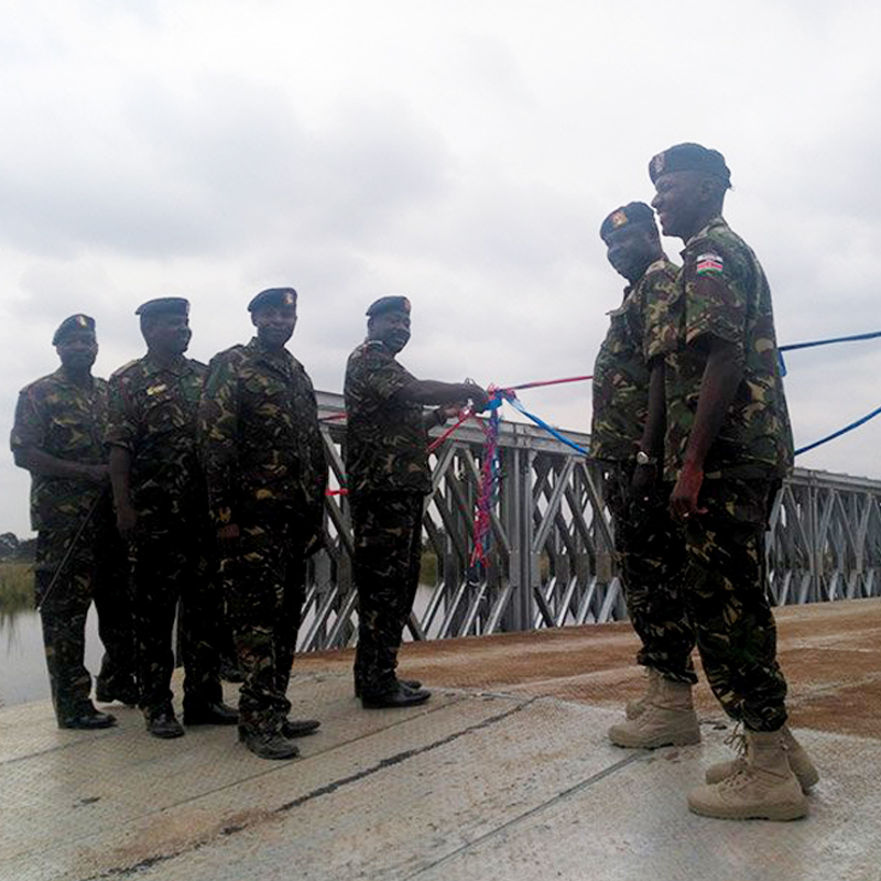 Стальная конструкция, пешеходный мост bailey bridge