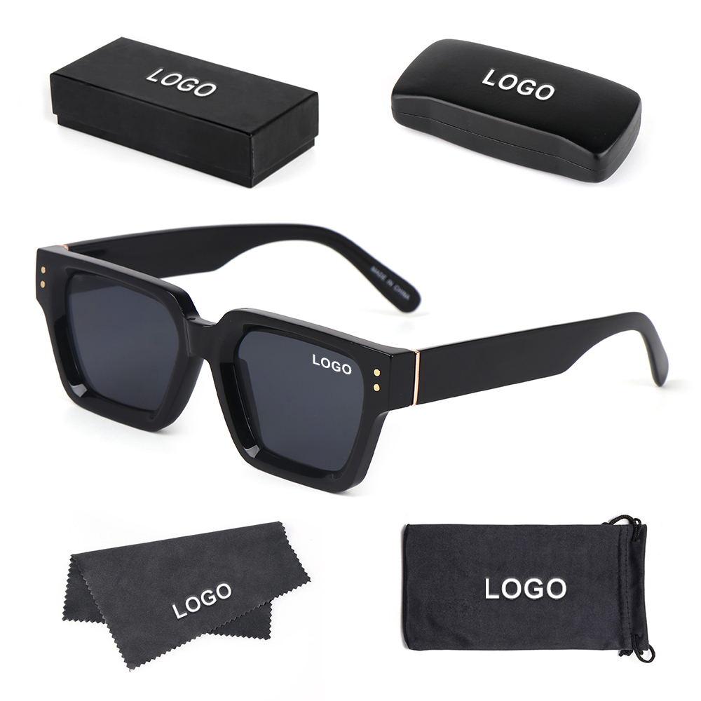 Sunglasses Whole Luxury Custom Premium Shades Women Designer Black Brand Sunglasses Mens Square Sun Glasses For Men