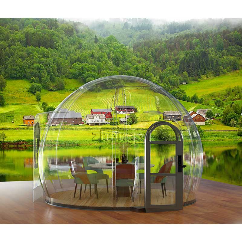 transparent dome house transparent bubble house geodesic domes