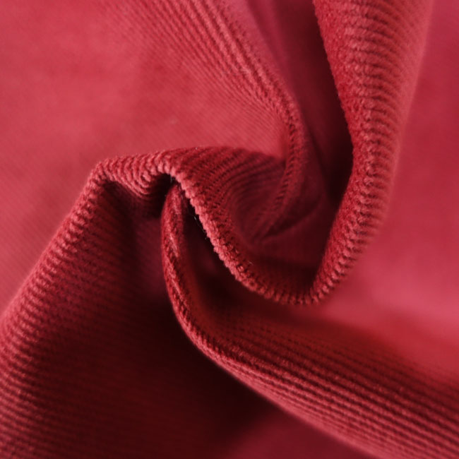 Rad velvet and velboa furniture covering Soft imitated corduroy fabric