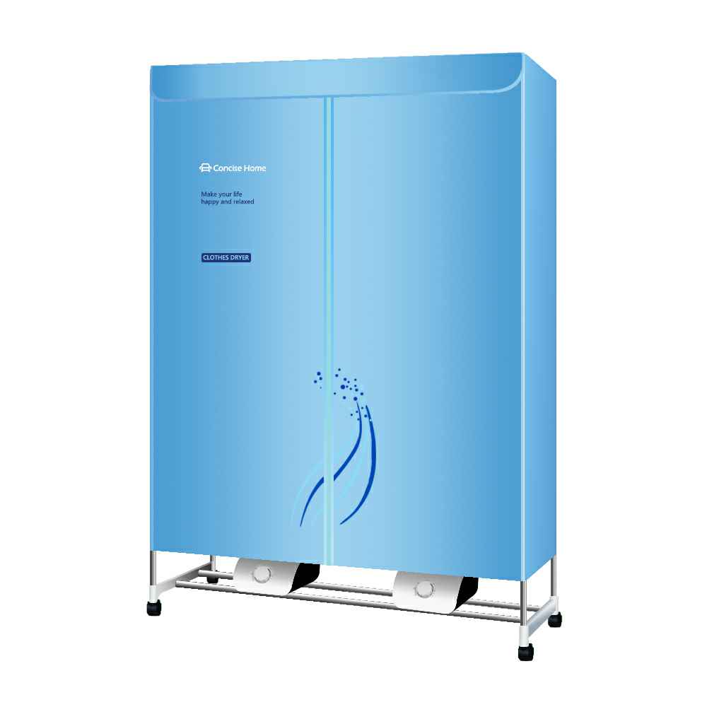 Лаконичная домашняя 1000W 25 кг двухслойные двойной хост супер большой емкости воздуходувка электрическая сушилка для белья