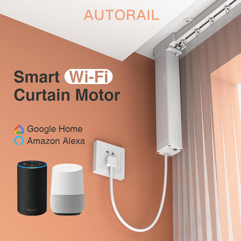 Система домашней автоматизации с Wi-Fi и дистанционным управлением, электрический занавес «сделай сам»