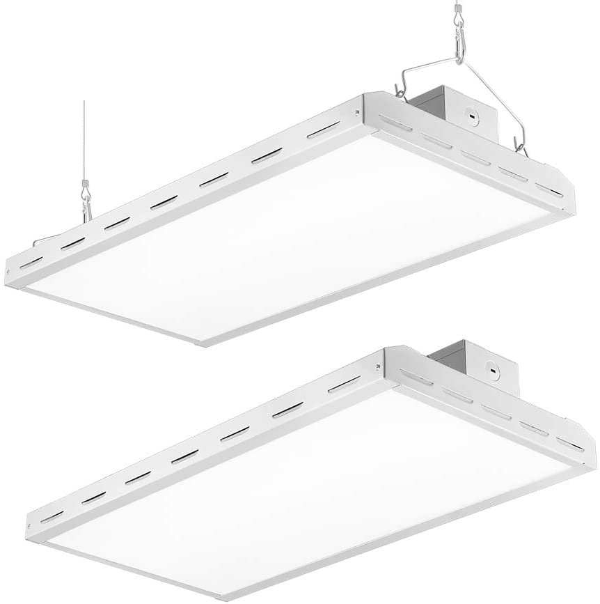 4FT Linear LED High Bay Light Fixture 220W 5000K Dimmable Hanging Warehouse Shop Lights Industrial Indoor Workshop Led Light