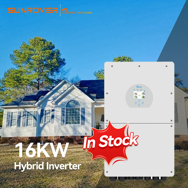 Deye single phase Hybrid Solar Power Inverter Converters 5KW 10KW 12KW 16KW deye hybrid inverters eu warehouse