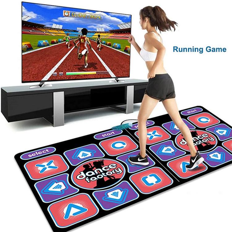 Hot Sale Adults Kids Wireless Double Dance Somatosensory Yoga Floor Mat