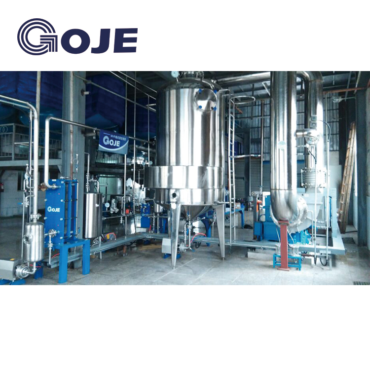 Industrial wastewater mvr evaporator for carrot juice