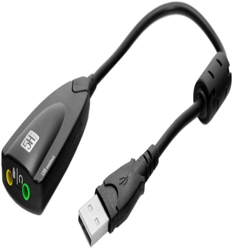 Адаптер звуковой карты USB 2,0 5H CH V2 7,1 для настольного ноутбука