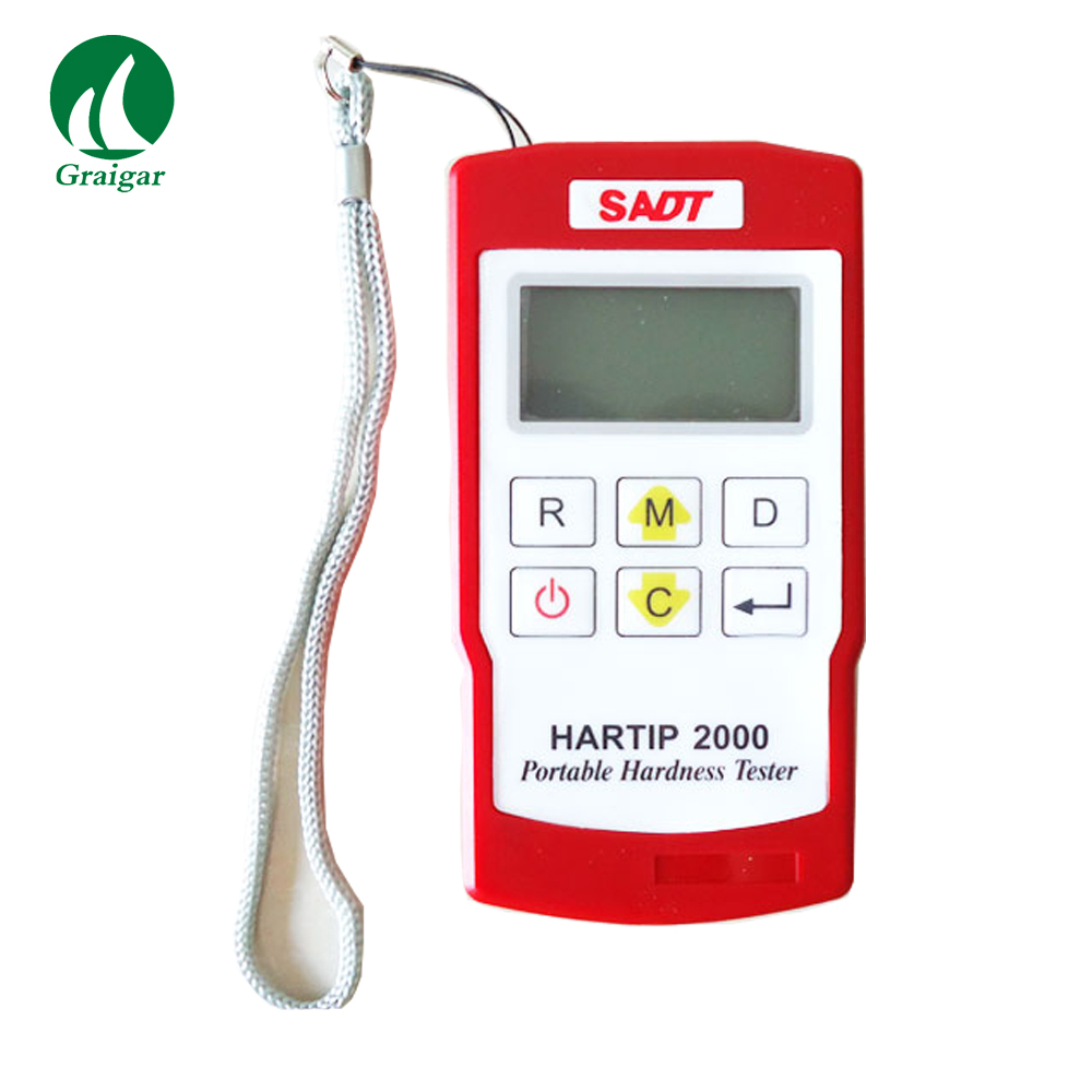 HARTIP-2000 твердости Leeb Тестер Цифровой HARTIP2000 измерительный прибор с ЖК-дисплеем 999 данных для карты памяти