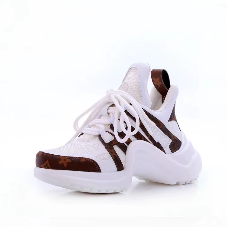 New sports shoes increase lace-up Clunky Sneaker women's popular platform platform casual shoes women's shoes