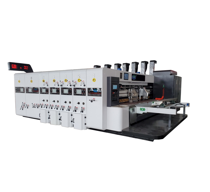 TOP brand /1626 series Flexo Graphic Printing Machine with slotting/ with 40 years' experience
