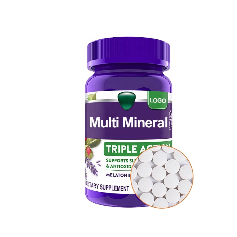 Anti Wrinkle Multi-Vitamin & Mineral Pill Chewable Tablet Pellet