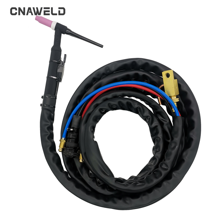 WP-18 с водяным охлаждением WP18 Tig сварочный фонарь с быстрым разъемом для Миллера