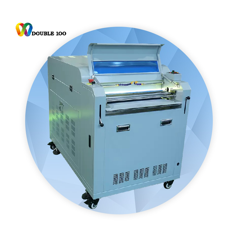 High-Speed Uv Flood Coating Embossed Film Coating Machine Small Footprint Coating Machine