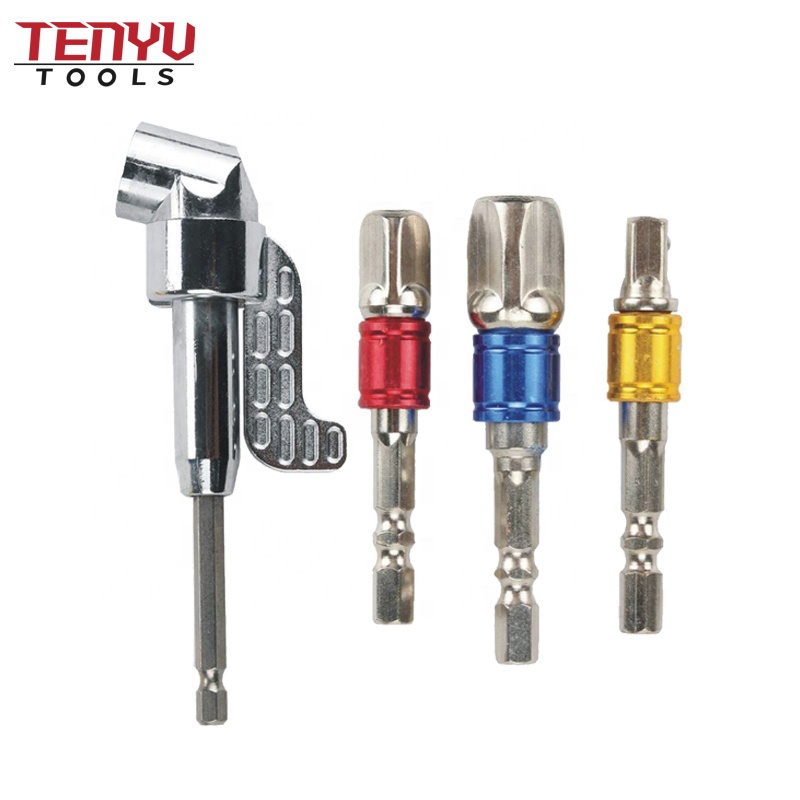 Комплект из 3 предметов 1/4 "3/8" 1/2 "Шестигранным хвостовиком квадратная Гайка Драйвер питания сверло удлинитель розетка набор адаптеров для Аккумуляторная дрель