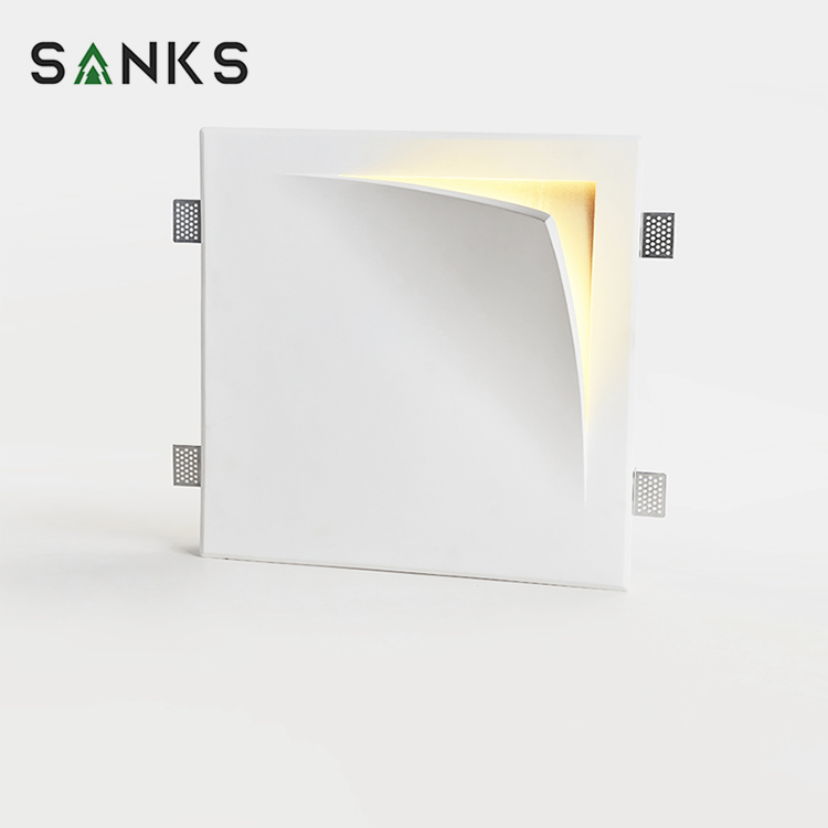 Energy Saving Dimmable Commercial Lighting E14 6W Embedded Frameless Led Gypsum Light