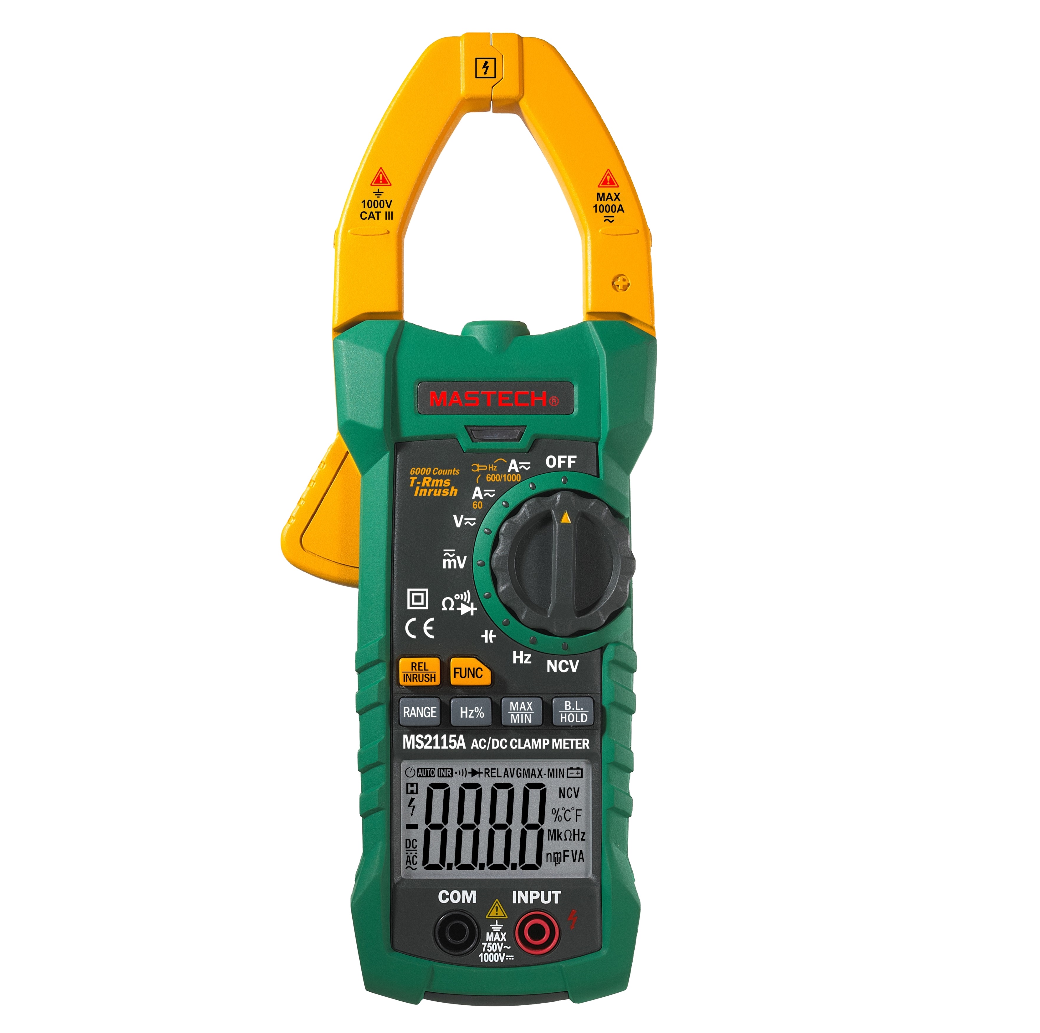 Mastech MS2115A цифровой зажим