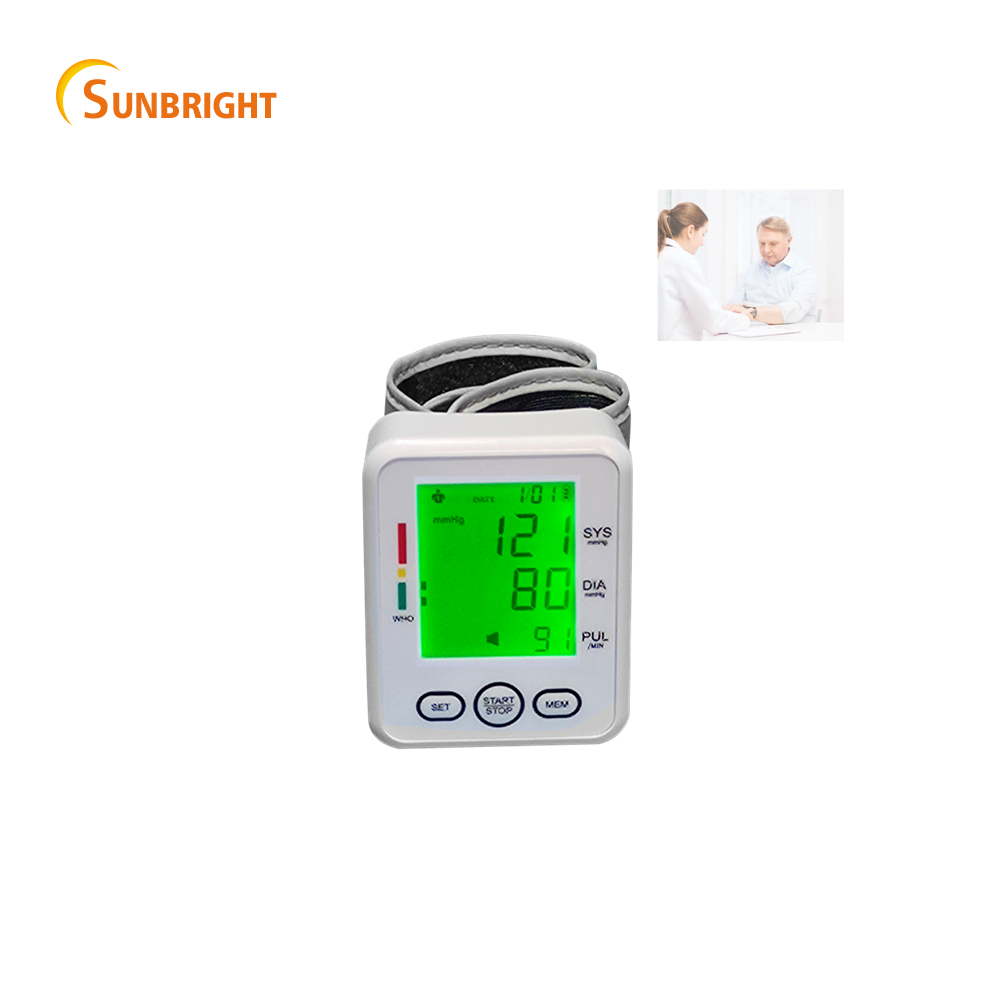 Wholesale price factory direct sale wrist sphygmomanometer electronic portable pocket type