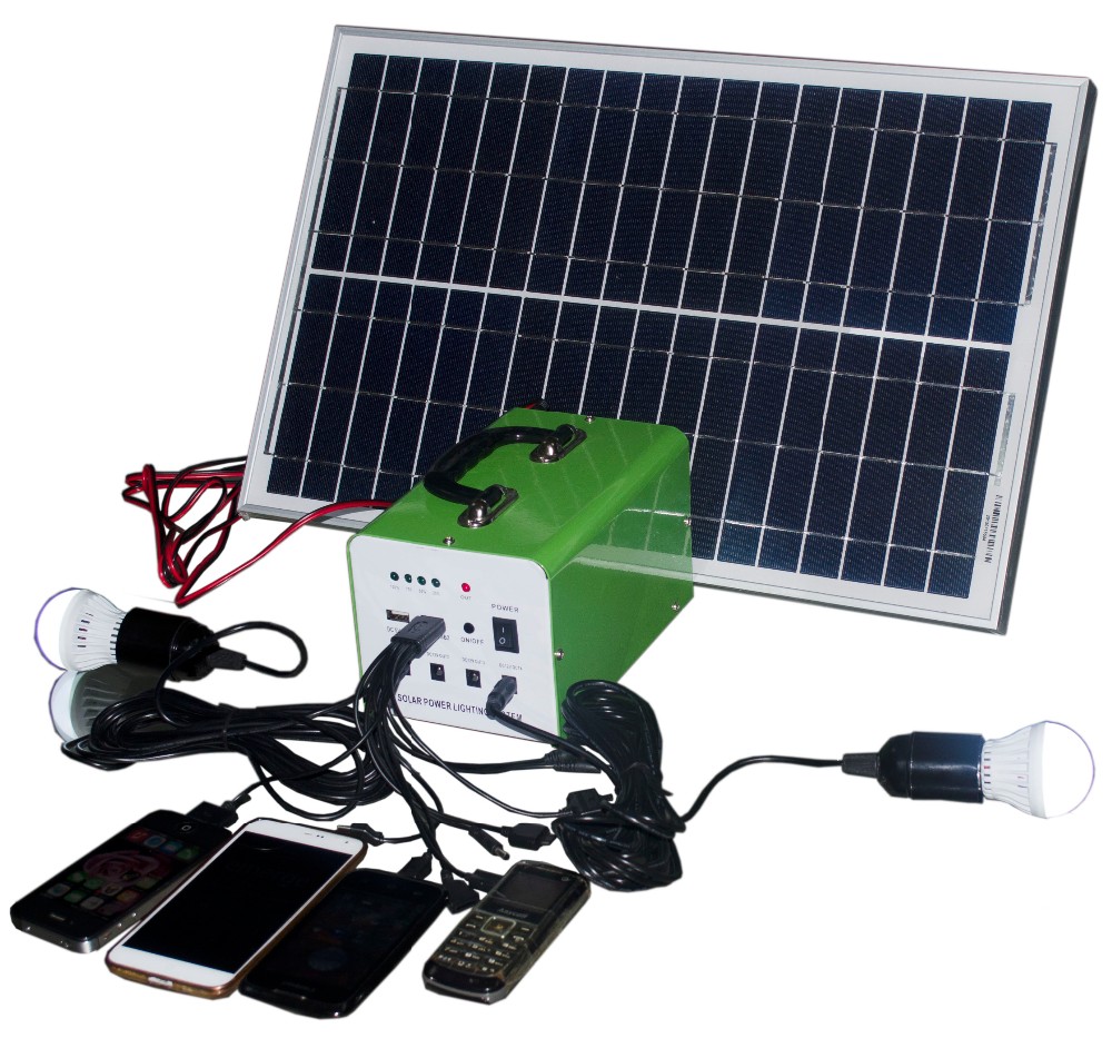 kit energia solar residencial/ residential solar power kit energia solar 20W 12A