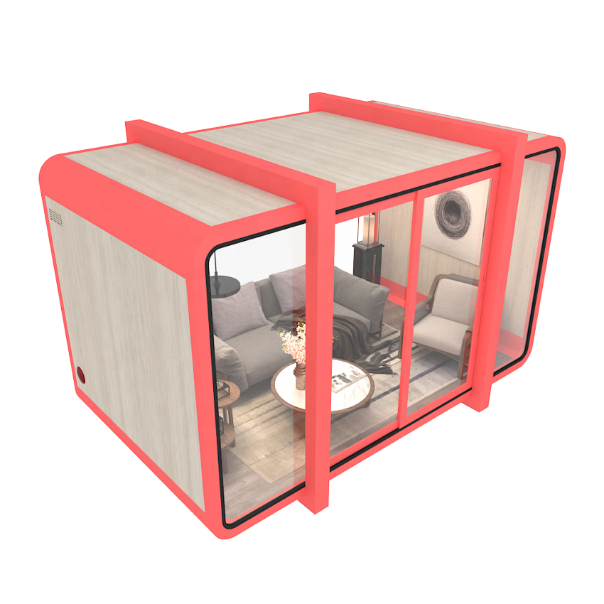 High quality duplex with rooftop shipping container homes