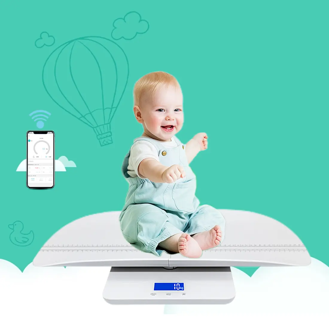 Smart Infant Changing Pads 20kg 30kg Pet Scale Electronic Baby And Mother Weighing Good Price Digital Baby Weight Scales