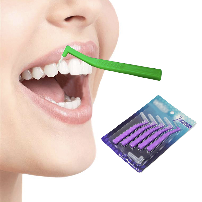 Approved CE certificate OEM L-shape interdental brushes manufacturer