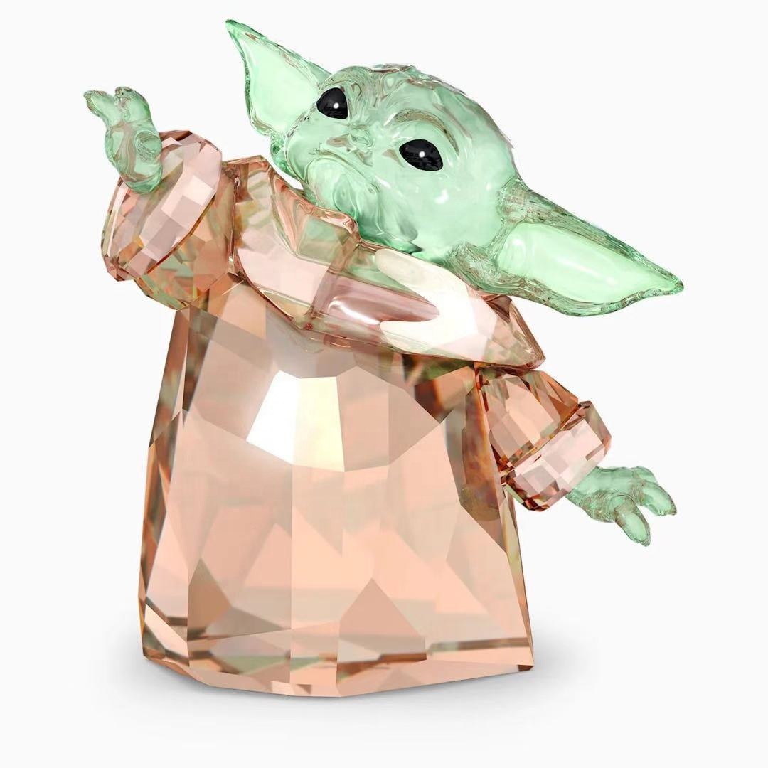 TY9859 Хрустальная кукла baby Yoda, игрушечная кукла